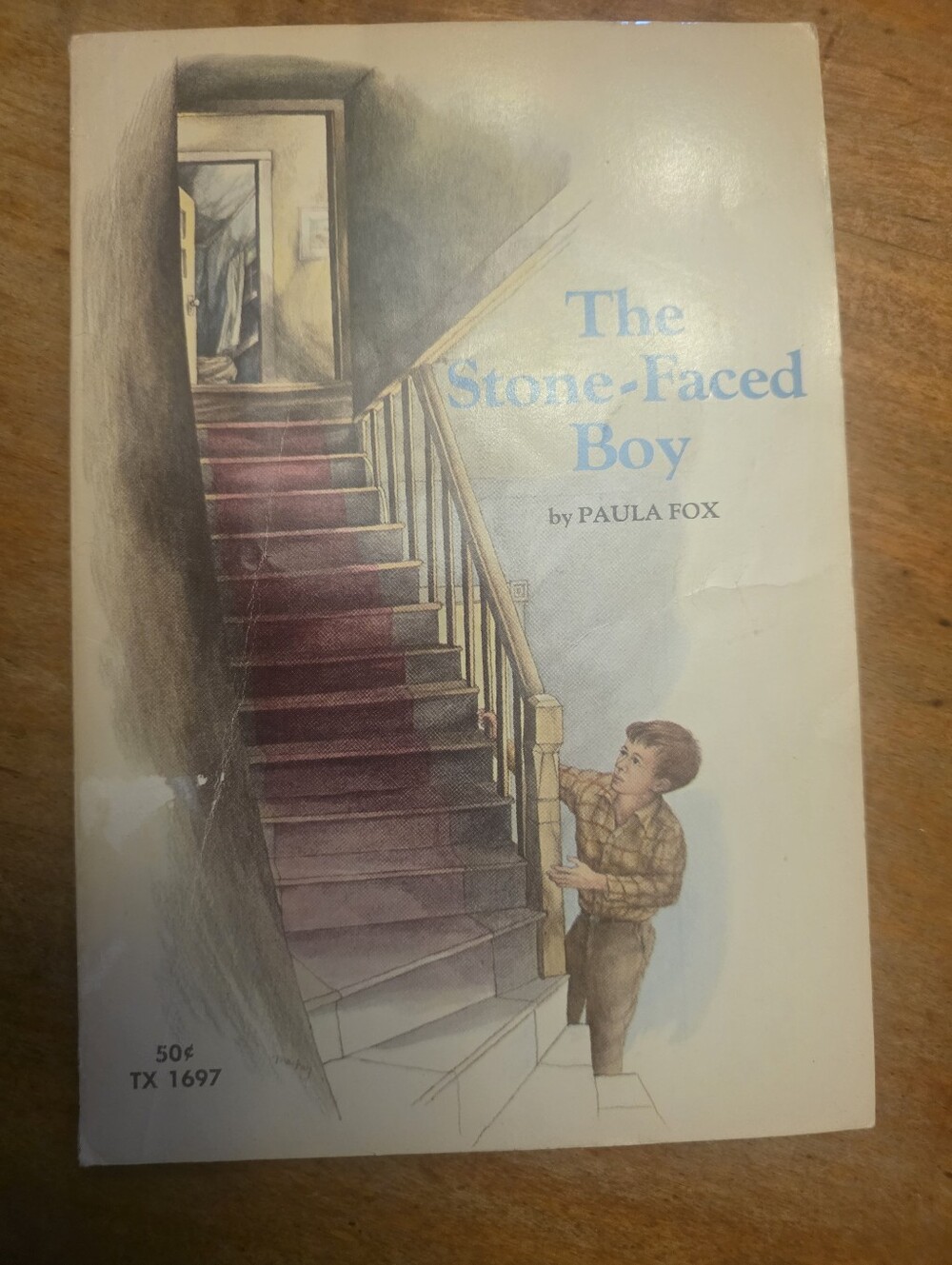 The Stone - Faced Boy ~ Paula Fox ~ Illustrated By MacKay TX 1697 Scholastic Pb